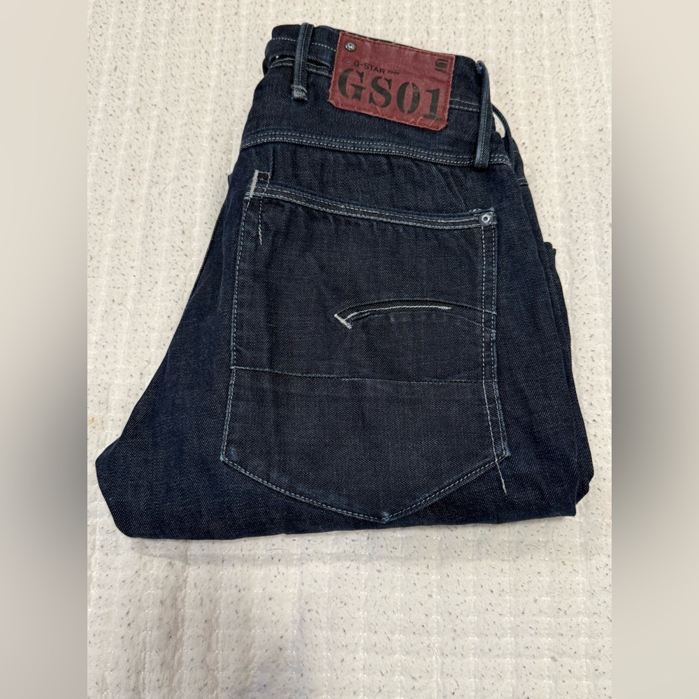 G-Star Men's Deep Indigo Relaxed Jeans